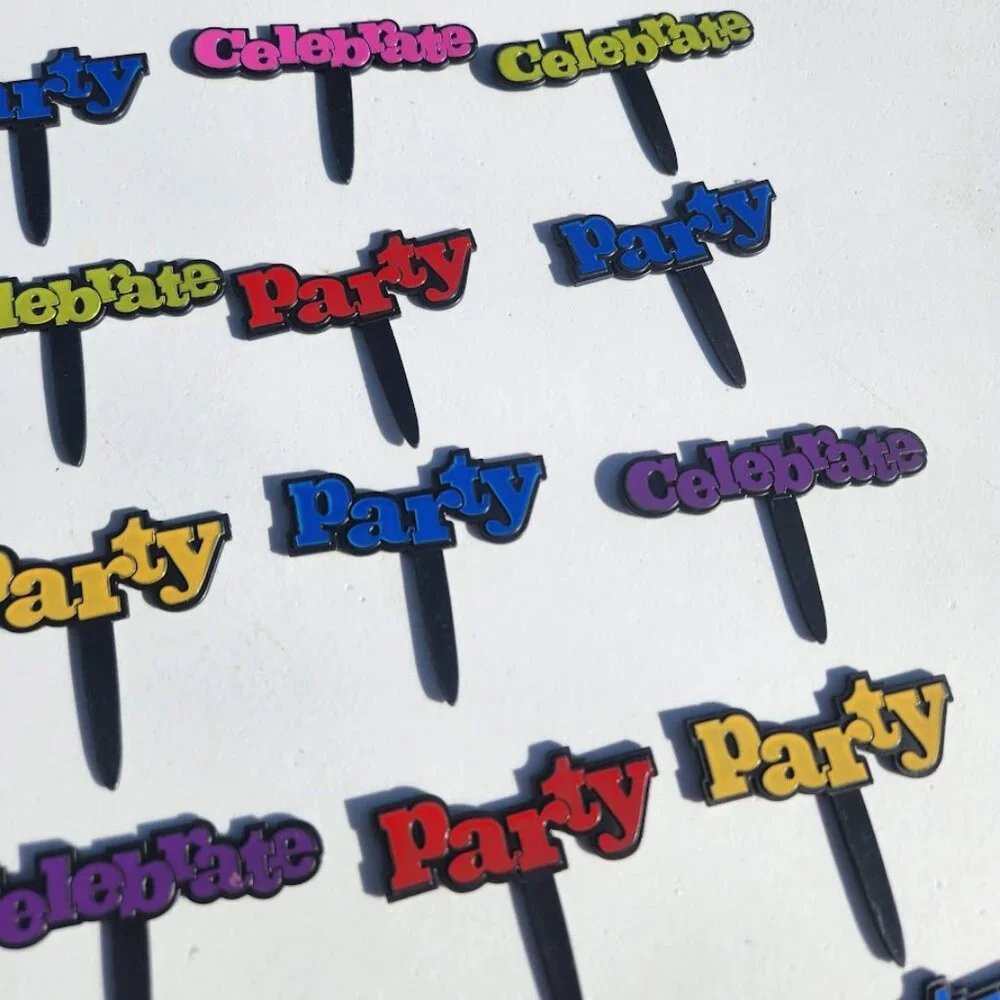 24 Celebrate Party Congrats Grad Graduation Cupcake Cake Toppers Picks New Party